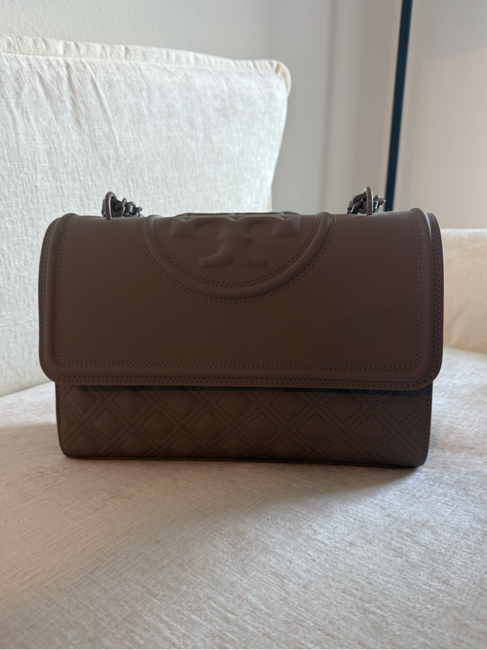 Tory Butch Quilted Matte Bag